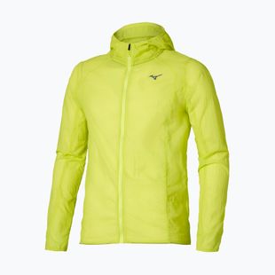 Giacca running uomo Mizuno Tech Light Hooded lightning yellow