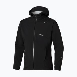Giacca da running uomo Mizuno Trail Waterproof 20K Hooded black