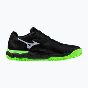 Scarpe da padel Mizuno Wave Enforce Court Padel black/foliage green/glowing ap