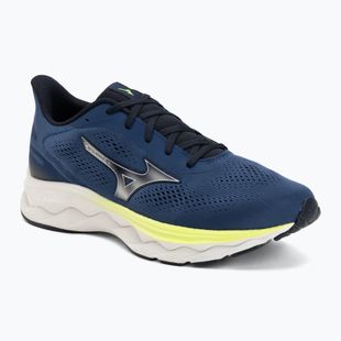 Scarpe da running uomo Mizuno Wave Serene 2 estate blue/silver/lightning yellow