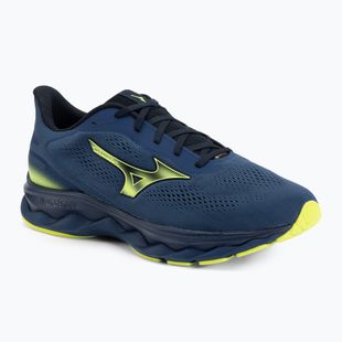 Scarpe da running uomo Mizuno Wave Serene 2 GTX estate blue/lightning yellow