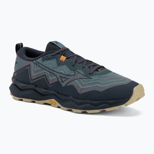 Scarpe da running uomo Mizuno Wave Daichi 9 GTX North Atlantic/Black/Pale Khaki