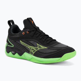 Scarpe da pallavolo Mizuno Wave Luminous 3 black/glowing apple/mandarin orange
