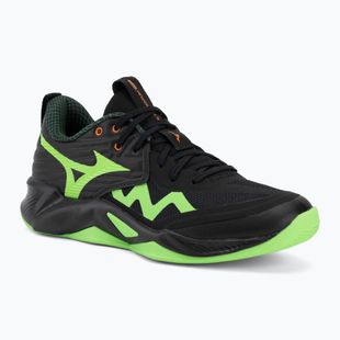 Scarpe da pallavolo Mizuno Wave Momentum Pro black/glowing apple/mandarin orange