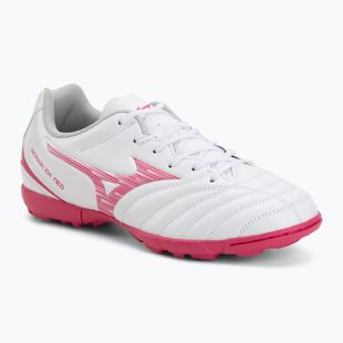 Scarpe da calcio junior Mizuno Monarcida Neo III Select Jr AS white/fuchsia purple