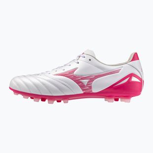 Scarpe da calcio Mizuno Morelia Neo IV Pro AG white/fuchsia purple/fuchsia purple