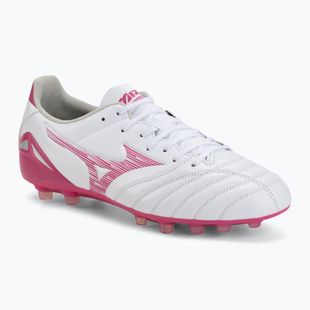 Scarpe da calcio Mizuno Morelia Neo IV Pro AG white/fuchsia purple/fuchsia purple