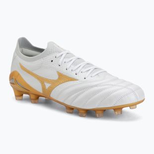Scarpe da calcio Mizuno Morelia Neo IV Beta Japan FG white/mp gold/cool gray 3c