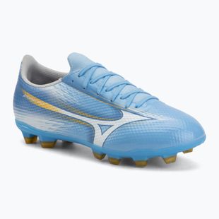 Scarpe da calcio junior Mizuno Alfa III Select Jr FG sky blue/white
