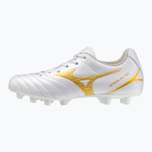 Scarpe da calcio junior Mizuno Monarcida Neo III Select FG white/mp gold