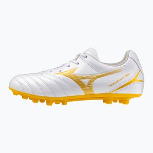 Scarpe da calcio junior Mizuno Monarcida Neo III Select AG white/mp gold