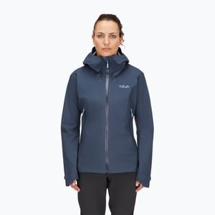 Giacca da pioggia da donna Rab Downpour Light tempest blue