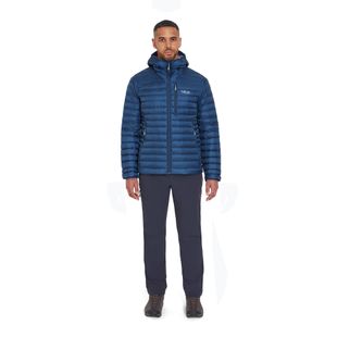 Piumino da uomo Rab Microlight Alpine tempest blue