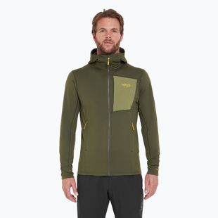 Felpa Rab Superflux Hoody da uomo dell'esercito