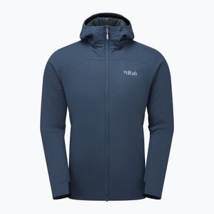 Giacca antivento da uomo Rab Xenair Alpine Flex blu tempesta