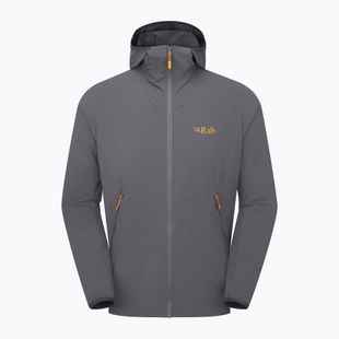 Giacca softshell da uomo Rab Borealis Hoody graphene