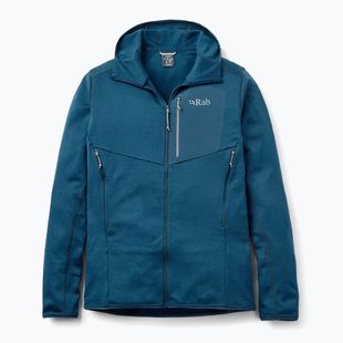 Felpa uomo Rab Ascendor Hoody tempest blue