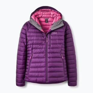 Piumino da donna Rab Microlight Alpine mulberry