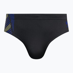 Slip da bagno Speedo Tech Panel uomo nero/blu croma/spritz