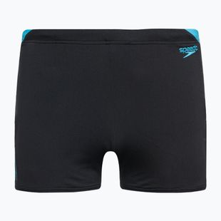 Boxer da bagno Speedo Hyper Boom Splice da uomo nero/bullone