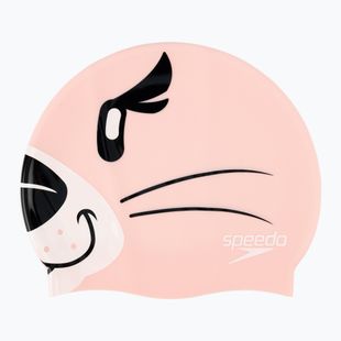 Speedo Cuffia da nuoto a carattere stampato aria blossom/bianco