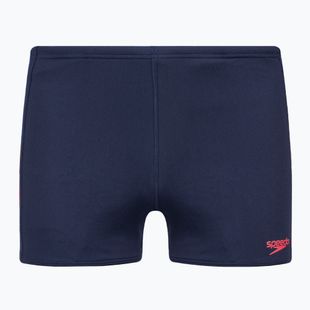Boxer da bagno Speedo Tech Panel Aquashort da uomo navy/arancione