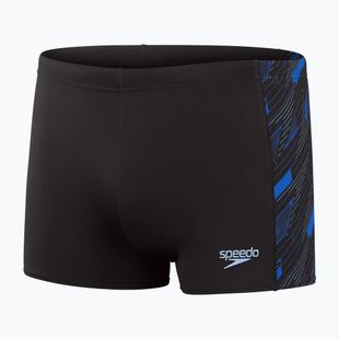 Speedo Hyperboom nero/blu scuro/cobalto vero: pantaloncini da bagno