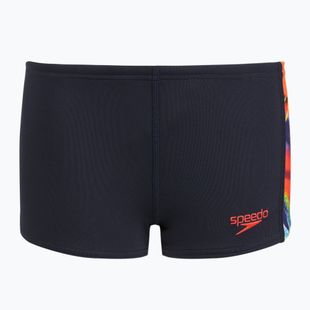 Boxer da nuoto per bambini Speedo Digital Panel Aquashort true navy/watermelon/bitter lime