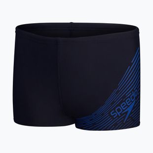 Speedo Medley Logo - pantaloncini da bagno da bambino in vero blu e vero cobalto