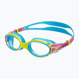 Occhialini da nuoto Speedo Biofuse 2.0 lemon drizzle/kikiki pink/bicton blue per bambini
