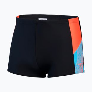 Speedo Dive Aquashort boxer nuoto uomo nero/rosso/pitone blu