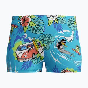 Speedo Learn To Swim Digital Allover Aquashort boxer nuoto bambino picton blu