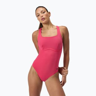 Costume da bagno intero donna Speedo Flex Band with Swim Bra raspbery fill/vermilion/punch