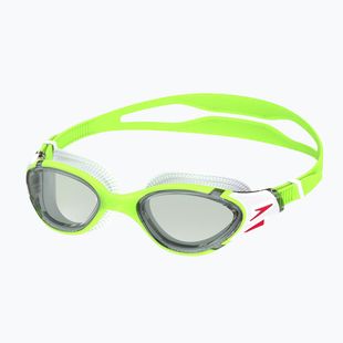 Occhiali da nuoto Speedo Biofuse 2.0 verde fizz / acciaio