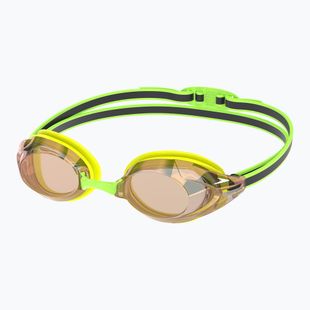 Occhiali da nuoto Speedo Vanquisher 3.0 Mirrored iper giallo/grigio/ablaze mirror