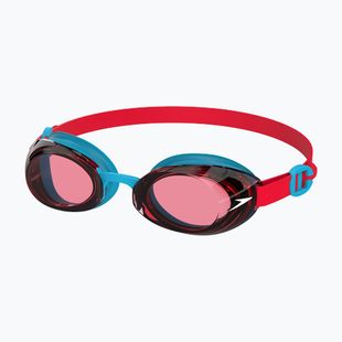 Occhialini da nuoto Speedo Jet 2.0 per bambini turchese / rosso lava