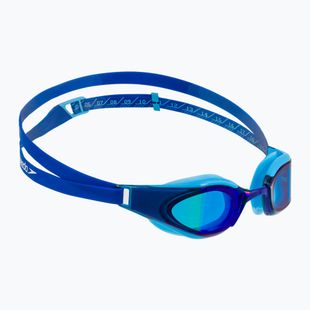 Occhialini da nuoto Speedo Fastskin Hyper Elite Mirror per bambini blu picton / cobalto / iris
