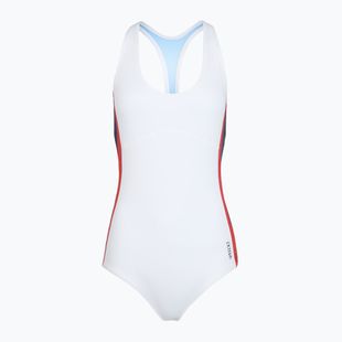 Costume da bagno intero da donna Speedo Jetstream Boyleg bright white