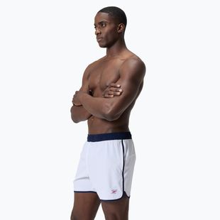 Speedo Jetstream Retro Logo Volley 16" da uomo, pantaloncini da bagno bianchi