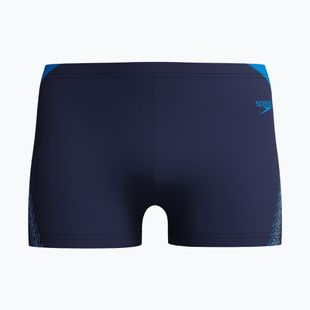 Speedo Hyper Boom Splice boxer nuoto uomo true peacoat/lagoon blue