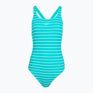Costume da bagno intero da donna Speedo Eco Endurance+ Printed Medalist turquoise gem
