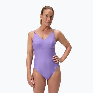 Speedo Shaping Strappy purple mist - costume intero da donna