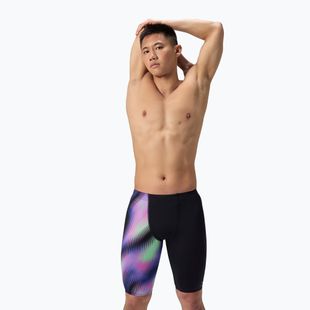 Speedo ML One-Leg Stampato vetro sfuocato/nero uomini nuotatori