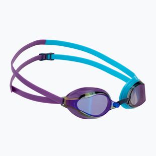 Occhialini da nuoto Speedo Fastskin Speedsocket 2 Mirror mayan blue/galaxy grape/smoke/iris mirror