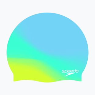 Cuffia da nuoto per bambini Speedo Multi Colour Silicone Junior angelic blue/fish tank/bitter melon