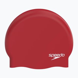 Cuffia da nuoto Speedo Plain Moulded Silicone Speedo Red