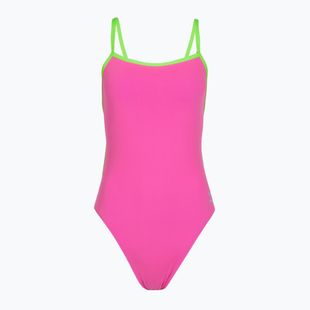 Costume intero da donna Speedo Solid Tri neon flamingo