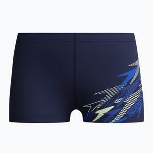 Costume da bagno boxer da bambino Speedo Medley Logo Aquashort peacoat/deep sapphire