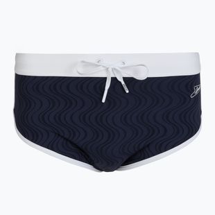 Slip da bagno uomo Speedo Texture Brief 3.5" peacoat