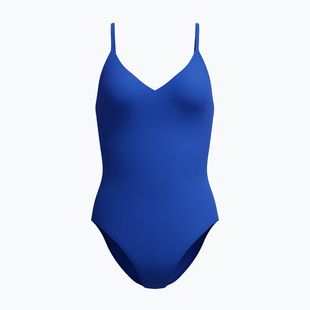 Costume intero da donna Speedo Solid V-Neck deep sapphire